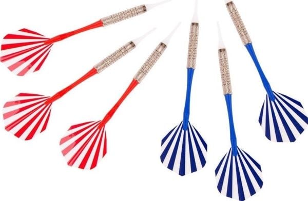 Enero elektronisk darttavle Enero 43 cm rød