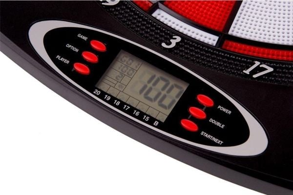 Enero elektronisk darttavle Enero 43 cm rød