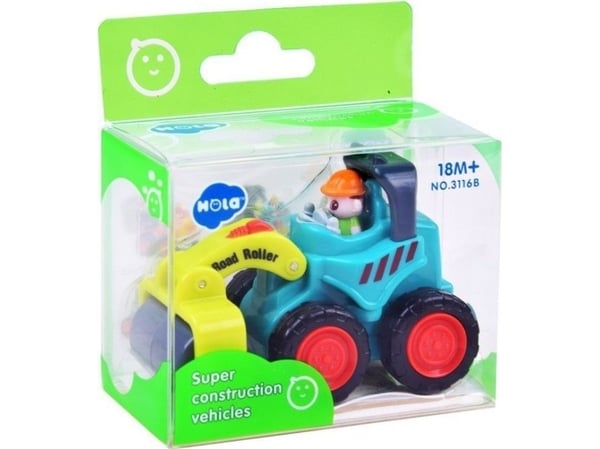 HOLA byggleketøy bil gravemaskin kran tippbil ZA2343