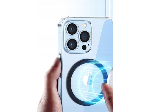 Joyroom sett med metall magnetringer til smarttelefon 2 stk. rosa (JR-Mag-M3)