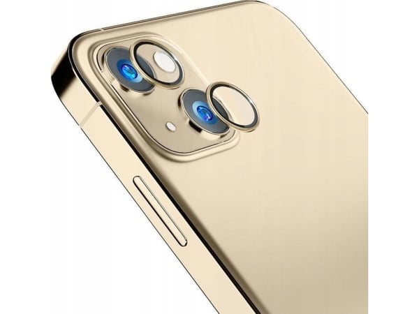 3MK Lens Protection Pro, iPhone 14 Plus, Guld, 1 styck