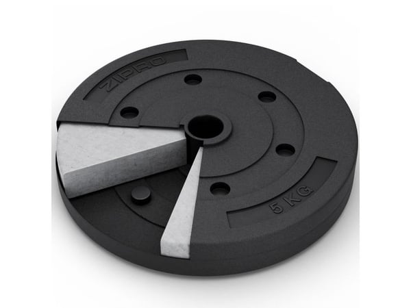 Bitumenbelastning 5 kg 31 mm belagd