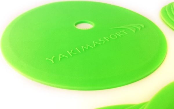 YakimaSport feltmarkører (markeringsmatter) – sett med 10 stk. grønne
