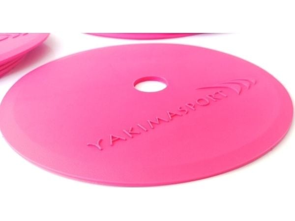 YakimaSport flate feltmarkører (merkematter) – sett med 10 stk rosa