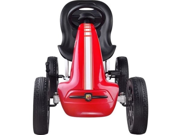 Jokomisiada gokart ABARTH för pedaler, stora mjuka hjul PA0167