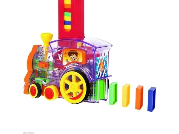 Ramiz LOCOMOTIVE - CLOCKS - DOMINO PUDDING BLOCK DOMINO PUDDING BLOCK