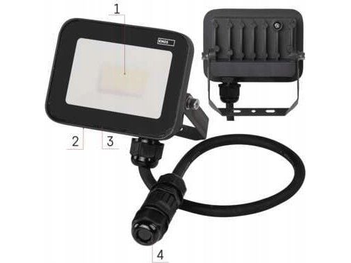 Emos valonheitin Emos Profi LED-valonheitin ZS2622 20W 2200lm 4000K IP65 musta