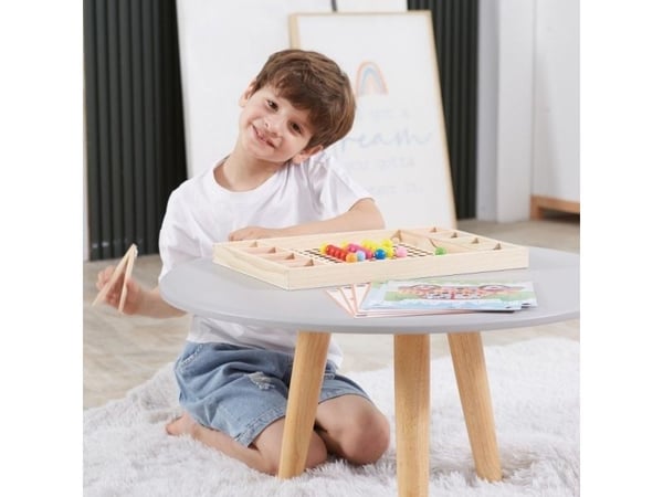 Viga Toys VIGA Trespek Spill Kuler Slå og finn riktig puslespill