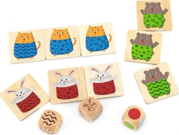 Viga Toys VIGA trepuslespill Match raskt 27 deler