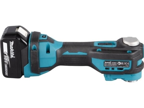 Makita DTM52RFJX2 monitoimityökalu 18 V, 2 kpl 3,0 Ah:n akkuja