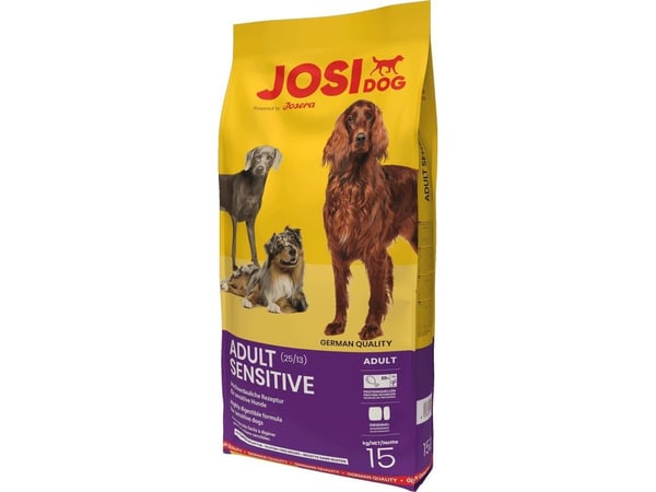Josidog Adult Sensitive Fullfôr for voksne sensitive hunder, 15 kg