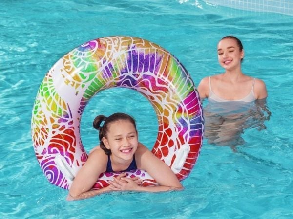 Bestway oppblåsbar ring med håndtak 91 cm 36084