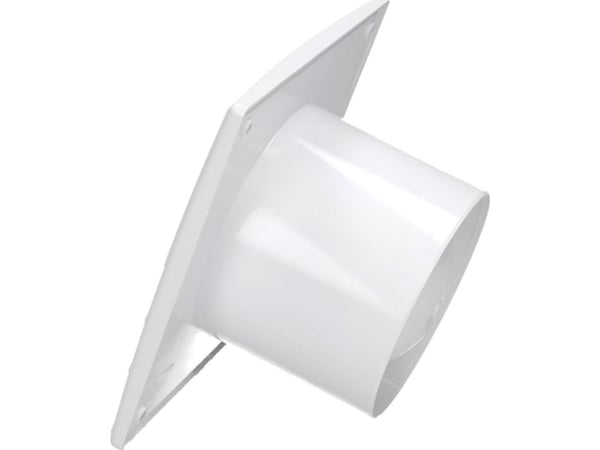Awenta baderomsventilator 2-trinn WA fi100 64/85 m3/h 5/12W 230V med snorbryter hvit Awenta WA100DW
