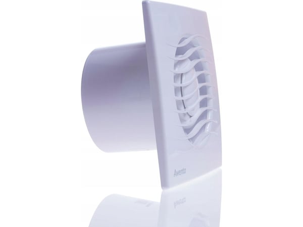 AWENTA baderomsvifte Wave fi100 91 m3/h 14W 230V hvit Awenta WAV100