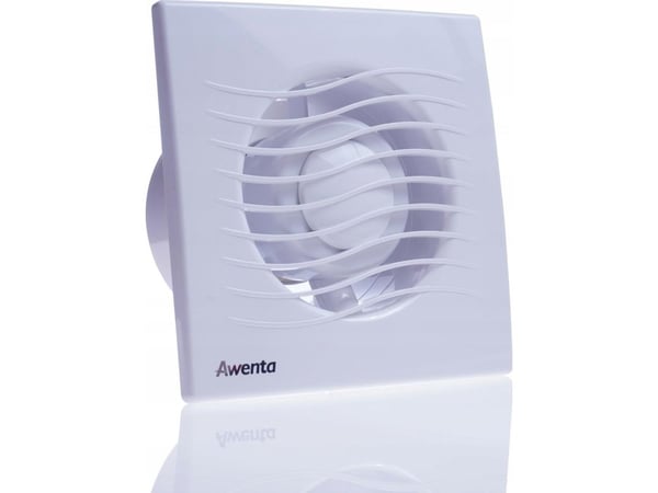 AWENTA baderomsvifte Wave fi100 91 m3/h 14W 230V hvit Awenta WAV100