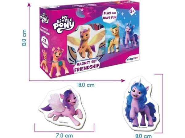 Aston Active My Little Pony Ystävät - magneetit