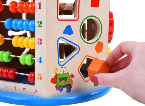 Klossesett i tre pedagogisk sorterer 8-i-1 ZA4117