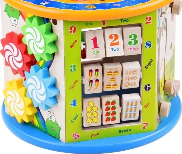 Klossesett i tre pedagogisk sorterer 8-i-1 ZA4117