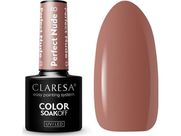 Claresa N Hybrid Varnish PERFECT NUDE 8 -5g