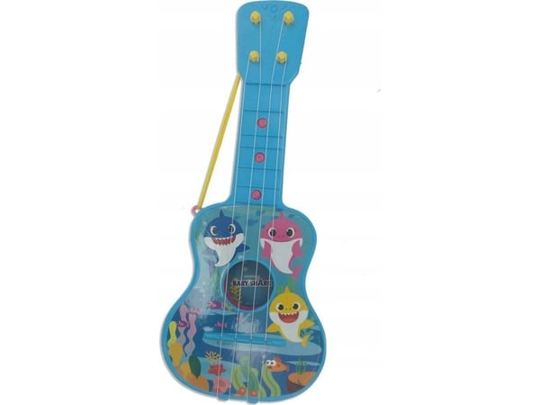 REIG Baby Shark kitara sininen