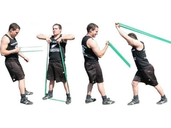 YakimaSport Powerband Power Band GTX middels motstand gul 1 stk.
