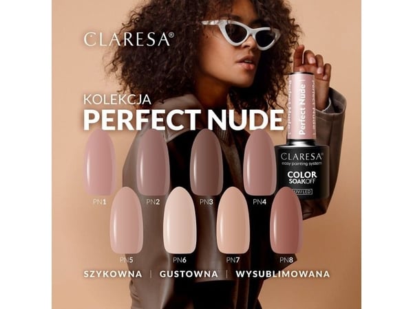 Claresa CLARESA Hybrid neglelakk PERFEKT NAKEN 05