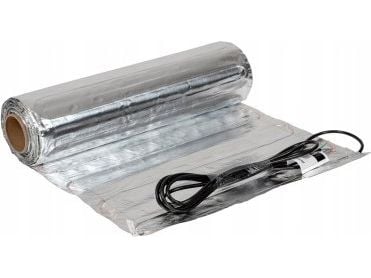 Thermoval Aluminum heating mat WT 2010 AL - 150/1.0m2 - one-sided power supply 150W, under the panel