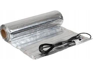 Thermoval Aluminum heating mat WT 2010 AL - 150/3.0m2 - one-sided power supply 450W, under the panel