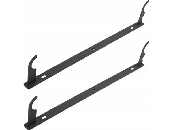 Alugrip veggfeste for aluminiumsradiator SMW 500 antrasitt – 2 stk