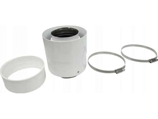 SpiroFlex 60/100 AR adapter hvit