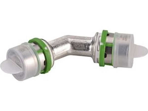 Comap 45° armbåge dubbelsidig pressbar 40x3,5