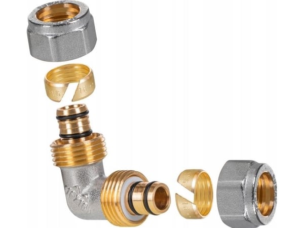 Comap Puristuskyynärpää (kierretty) - 16x2 TurboSKIN COMAP
