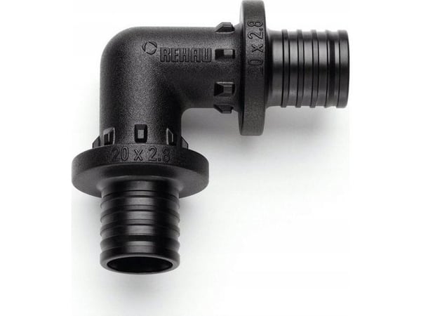 Rehau kne-/bendstykke PX - 40/90^ RAUTITAN - PPSU