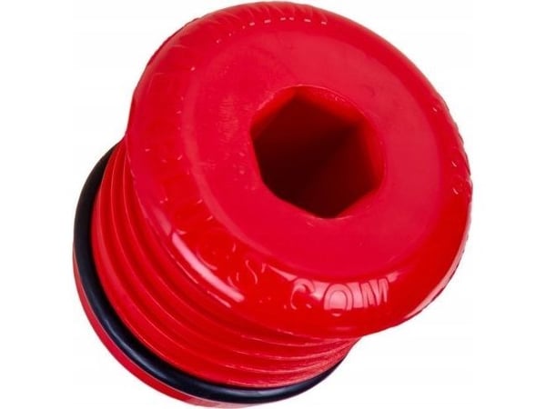 TI Group Vuototestitulppa PEX-putkelle 16x2.0mm punainen