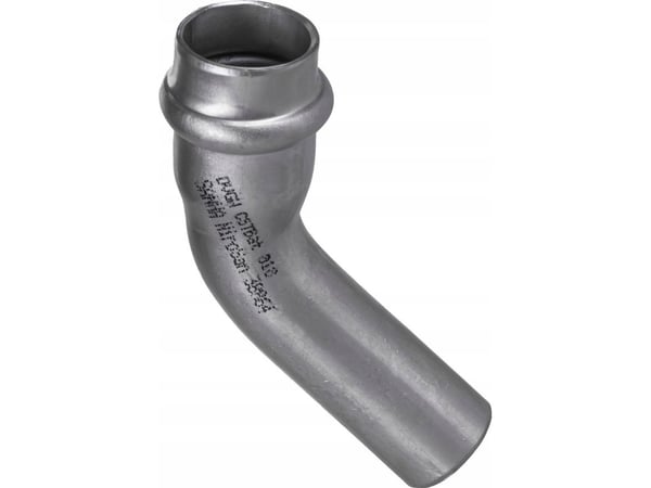 SANHA albue SANHA-NIROSAN-stål elegant d45° d18 enkel muffe