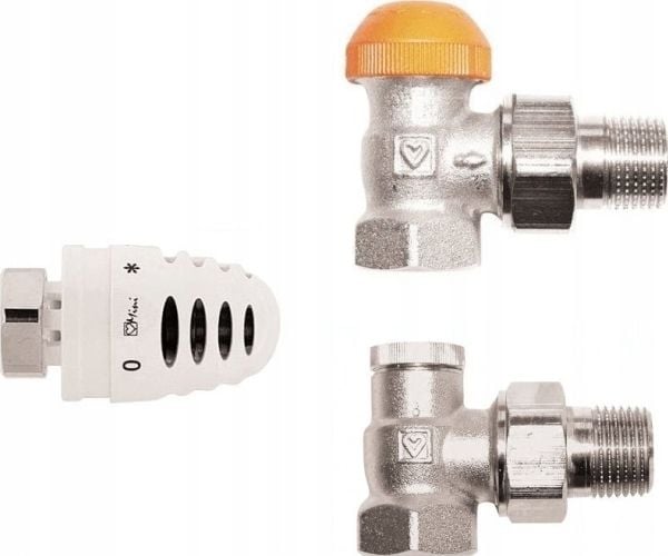 HERZ tilkoblingspakke radiator 1/2 for termostatventil med frekvens- og retur HERZ