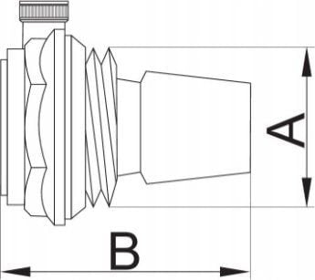 Hydroland automatisk utluftingsventil for C.O. DN25 – 1 høyre