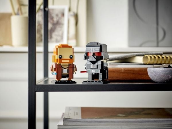LEGO BrickHeadz Obi-Wan Kenobi and Darth Vader (40547)
