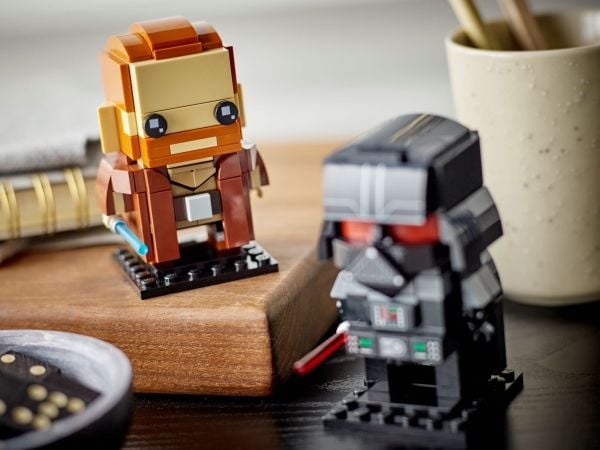 LEGO BrickHeadz Obi-Wan Kenobi and Darth Vader (40547)