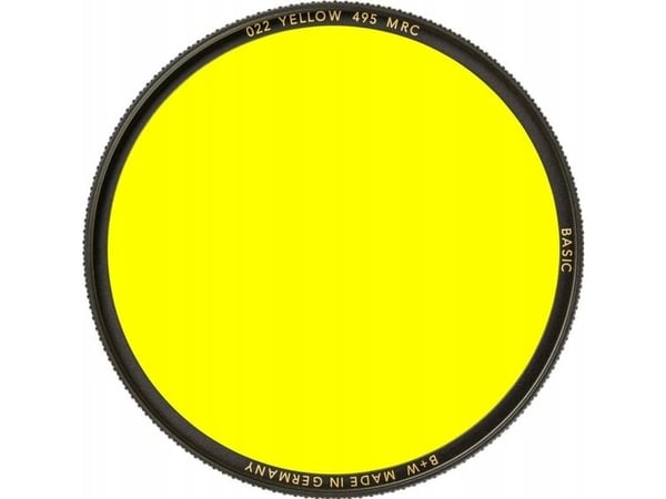 B+W filter 58 mm gul 495 MRC Basic