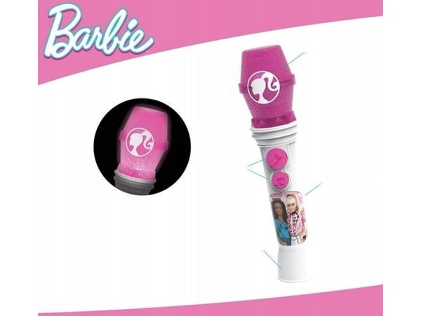 Ekids Karaoke Mikrofon For Barn Original / Barbie / Be-070.11mv22