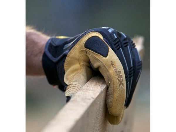 Mechanix Wear Hansker Mechanix Material4X M-Pact® Størrelse S. Borrelås, TrekDry®, syntetisk skinn 4X, håndflate, knoker, Armortex®, fingerbeskytte...