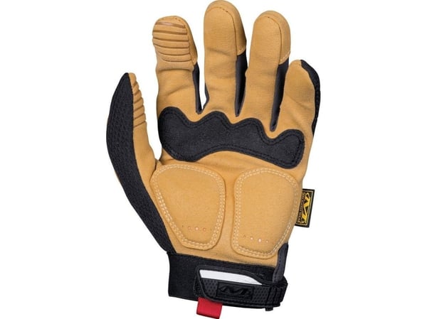 Mechanix Wear Hansker Mechanix Material4X M-Pact® Størrelse S. Borrelås, TrekDry®, syntetisk skinn 4X, håndflate, knoker, Armortex®, fingerbeskytte...