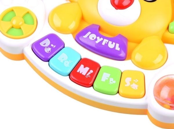 Jokomisiada fargerikt piano/orgelet med dyrelyder ZA3865