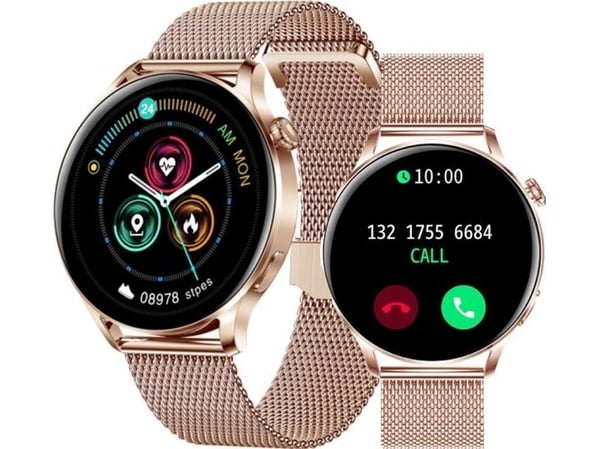 Smartklocka Rubicon RNCE81, roséguld färg