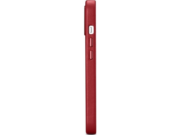 iCarer iCarer Case Nahkakotelo iPhone 14 Plus -puhelimelle punainen (MagSafe-yhteensopiva)