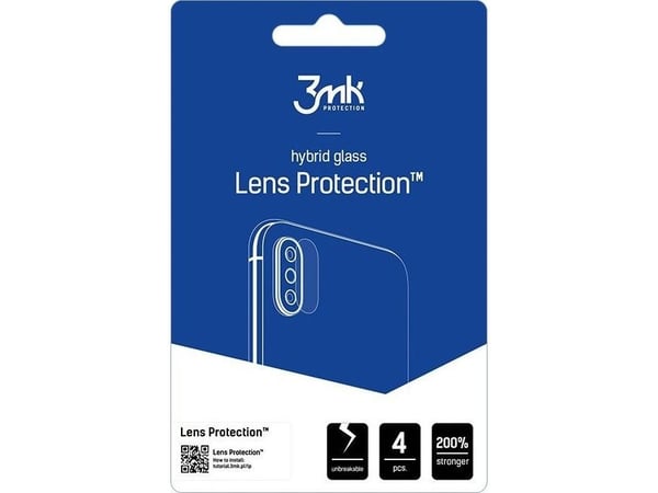 3MK Hybridilasi kameran linssille 3MK Lens Protect Xiaomi 12T/12T Pro [4 PACK]