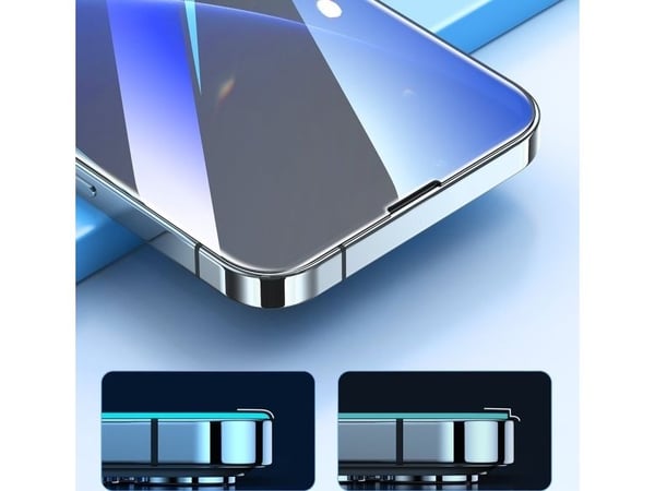 Joyroom Joyroom Easy Fit herdet glass fullskjerm med monteringsramme for iPhone 14 Plus (6,7") (JR-DH11)