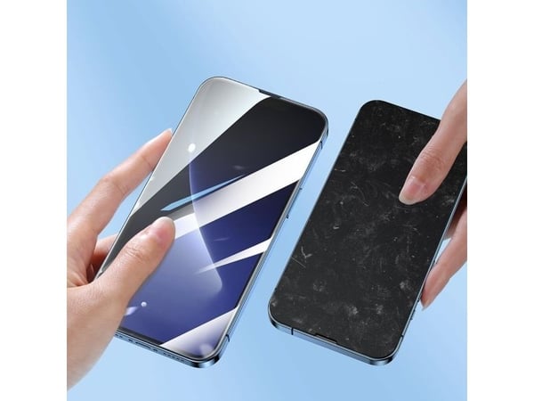 Joyroom Joyroom Easy Fit herdet glass fullskjerm med monteringsramme for iPhone 14 Plus (6,7") (JR-DH11)