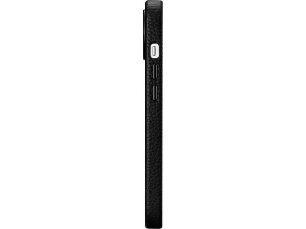 iCarer Litchi Premium iPhone 14 Plus i ekte lær med magnetisk MagSafe svart (WMI14220711-BK)